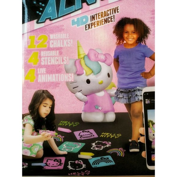 Hello Kitty Chalk ALIVE - Interactive App Android iPhone 4D set - 12 Chalks plus - Picture 2 of 4
